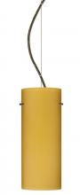  1KX-4123VM-LED-BR - Besa Stilo 10 LED Cable Pendant Vanilla Matte Bronze 1x9W LED