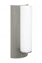  1WE-118607-SN - Besa Wall Metro Satin Nickel Opal Matte 1x60W B10