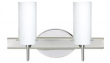  2SW-440307-CR - Besa Wall Copa 3 Chrome Opal Matte 2x40W G9