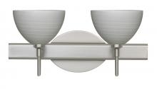  2SW-4679TN-LED-SN - Besa Wall Brella Satin Nickel Titan 2x5W LED