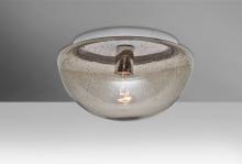  8490SMC - Costaluz, 8490 Series Ceiling, Smoke Bubble,  Finish, 1x100W Incandescent