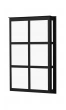  BREE16-SW-BK - Besa Outdoor Bree 16 Black Satin White 2x60W B10