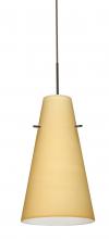  J-4124VM-BR - Besa Cierro Pendant For Multiport Canopy Bronze Vanilla Matte 1x100W Medium Base