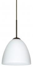  J-447007-LED-BR - Besa Vila LED Pendant For Multiport Canopy Opal Matte Bronze 1x9W LED