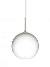  J-COCO807-SN - Besa Coco 8 Pendant For Multiport Canopy, Opal Matte, Satin Nickel Finish, 1x60W Medi