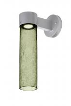  JUNI16MS-WALL-LED-SL - Besa, Juni 16 Outdoor Sconce, Moss Bubble, Silver Finish, 1x4W LED