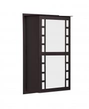  NAPOLI11-WA-BR - Besa Outdoor Napoli 11 Bronze White Acrylic 1x60W B10