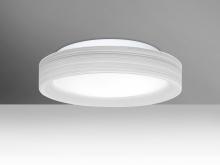  PELLA13KRC-LED - Besa Pella 13 Ceiling, Chalk, 1x16W LED