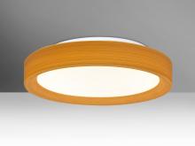  PELLA16OKC-LED - Besa Pella 16 Ceiling, Oak, 1x24W LED