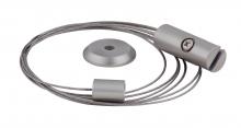  R12-CBL120-SN - Besa 10Ft. Adjustable Cable Support Satin Nickel