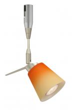  RSP-5042OP-SN - Besa Spotlight Canto 3 Satin Nickel Bicolor Orange/Pina 1x35W Halogen Mr11