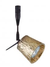  RSP-5145GF-06-BR - Besa Spotlight With 6" Stem Nico 3 Bronze Stone Gold Foil 1x50W Halogen Mr16