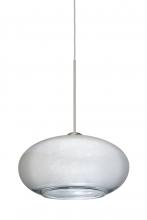  RXP-2492SF-SN - Besa Pendant Brio 7 Satin Nickel Silver Foil 1x35W Halogen