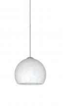  RXP-565819-SN - Besa Pendant Palla 5 Satin Nickel Carrera 1x50W Halogen