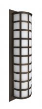  SCALA28-WA-BR - Besa Outdoor Scala 28 Bronze White Acrylic 3x60W A19