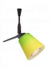  SP-5042GY-BR - Besa Spotlight Canto 3 Bronze Bicolor Green/Yellow 1x35W Halogen Mr11