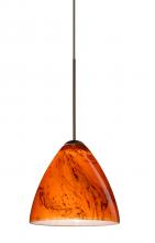  X-1779HB-LED-BR - Besa Pendant For Multport Canopy Mia Bronze Habanero 1x5W LED