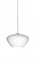  X-541007-SN - Besa Pendant For Multiport Canopy Peri Satin Nickel Opal Matte 1x50W Halogen