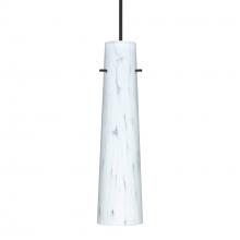  X-567419-BK-277 - Besa Camino Pendant for Multiport Canopy Black Carrera 1x50W Halogen, 277V