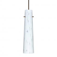  X-567419-BR-277 - Besa Camino Pendant for Multiport Canopy Bronze Carrera 1x50W Halogen, 277V