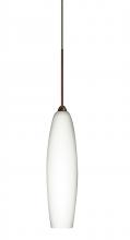  XP-439507-BR - Besa Pendant Zumi Bronze Opal Matte 1x35W Halogen