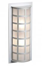  SCALA20-GL-BA - Besa Outdoor Scala 20 Brushed Aluminum Glitter Glass 2x60W A19