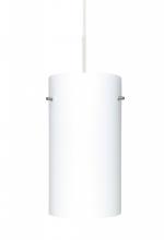  1VC-412007-WH - Besa Pendant Tondo 12 White Opal Matte 1x150W A21