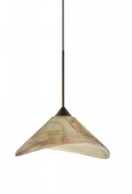  1XP-191383-BR - Besa Pendant Hoppi Bronze Mocha 1x50W Halogen