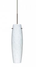  1XC-412119-BR - Besa Tu Tu Pendant, Carrera, Bronze, 1x50W Halogen