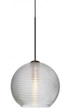  1XP-461500-BR - Besa Pendant Kristall 6 Bronze Clear 1x35W Halogen