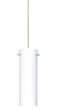  1XP-493007-SN - Besa Pendant Copa Satin Nickel Opal Matte 1x50W GY6.35