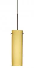  1XT-4930VM-BR - Besa Pendant Copa Bronze Vanilla Matte 1x50W GY6.35