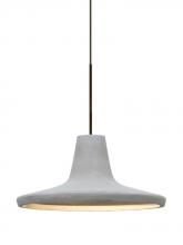  X-MODUSNA-LED-BR - Besa Modus Cord Pendant For Multiport Canopy, Natural, Bronze Finish, 1x9W LED
