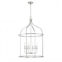  3-7388-6-SN - Brookstone 6-Light Pendant in Satin Nickel