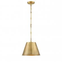  7-232-1-322 - Alden 1-Light Pendant in Warm Brass