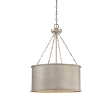  7-487-4-53 - Rochester 4-Light Pendant in Silver Patina