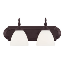  8-1007-2-13 - Herndon 2-Light Bathroom Vanity Light in English Bronze