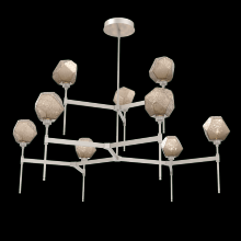  CHB0039-55-BS-B-001-L3 - Gem Round Belvedere Chandelier-55-Metallic Beige Silver