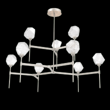  CHB0039-55-BS-C-001-L3 - Gem Round Belvedere Chandelier-55-Metallic Beige Silver