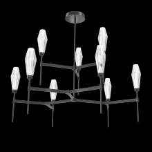  CHB0049-54-MB-RC-001-L3 - Aalto Round Belvedere Chandelier-54-Matte Black