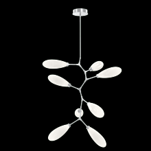  CHB0071-VB-CS-WL-001-L3 - Fiori Modern Vine 8 Pc.-Classic Silver-White Glass Lens