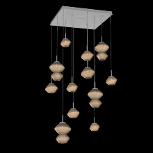  CHB0089-12-CS-B-C01-L3 - Mesa Square Pendant Chandelier