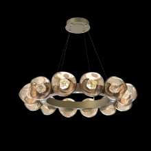  CHB0095-36-GB-ZB-CA1-L1 - Luna Radial Ring Chandelier