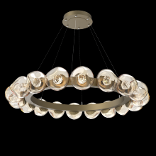  CHB0095-48-GB-FA-CA1-L3 - Luna Radial Ring Chandelier