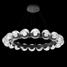  CHB0095-48-MB-ZC-CA1-L3 - Luna Radial Ring Chandelier