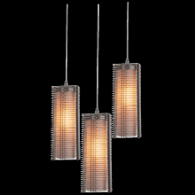 Hammerton CHB0020-08-CS-F-C01-L3 - Downtown Mesh Round 8pc Multi-Pendant