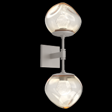  IDB0095-02-BS-ZA-L1 - Luna Double Sconce