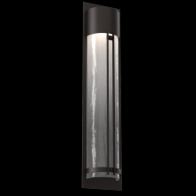  ODB0054-31-SB-FG-L2 - Outdoor Tall Round Cover Sconce with Metalwork