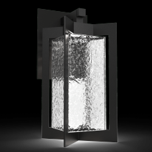 ODB0075-01-TB-HC-L2 - Outdoor Quad Lantern-Textured Black-Blown Glass