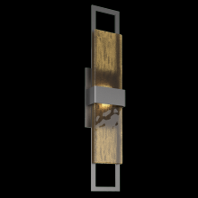  ODB0085-02-AG-BG-L2 - Sasha 28" Sconce-Argento Grey-Bronze Granite